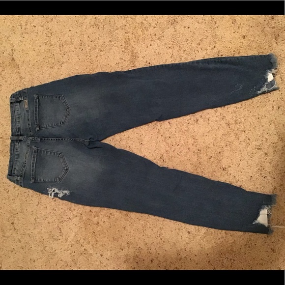 Jean w/ cheetah patchwork - Picture 2 of 2